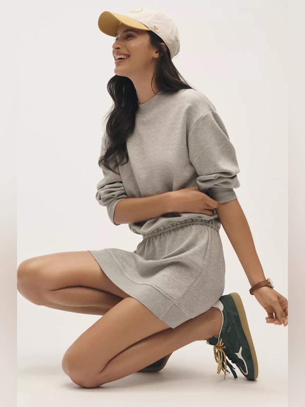 Daily Practice Long-Sleeve Mini Dress